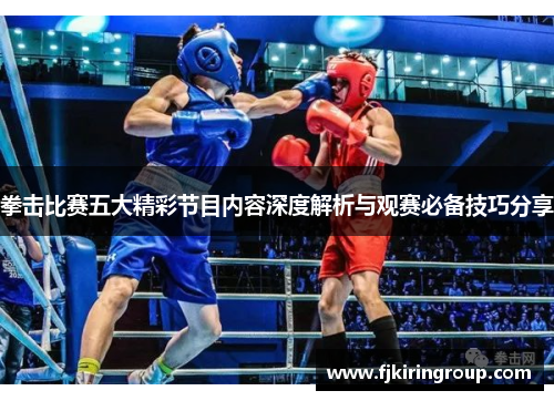 拳击比赛五大精彩节目内容深度解析与观赛必备技巧分享